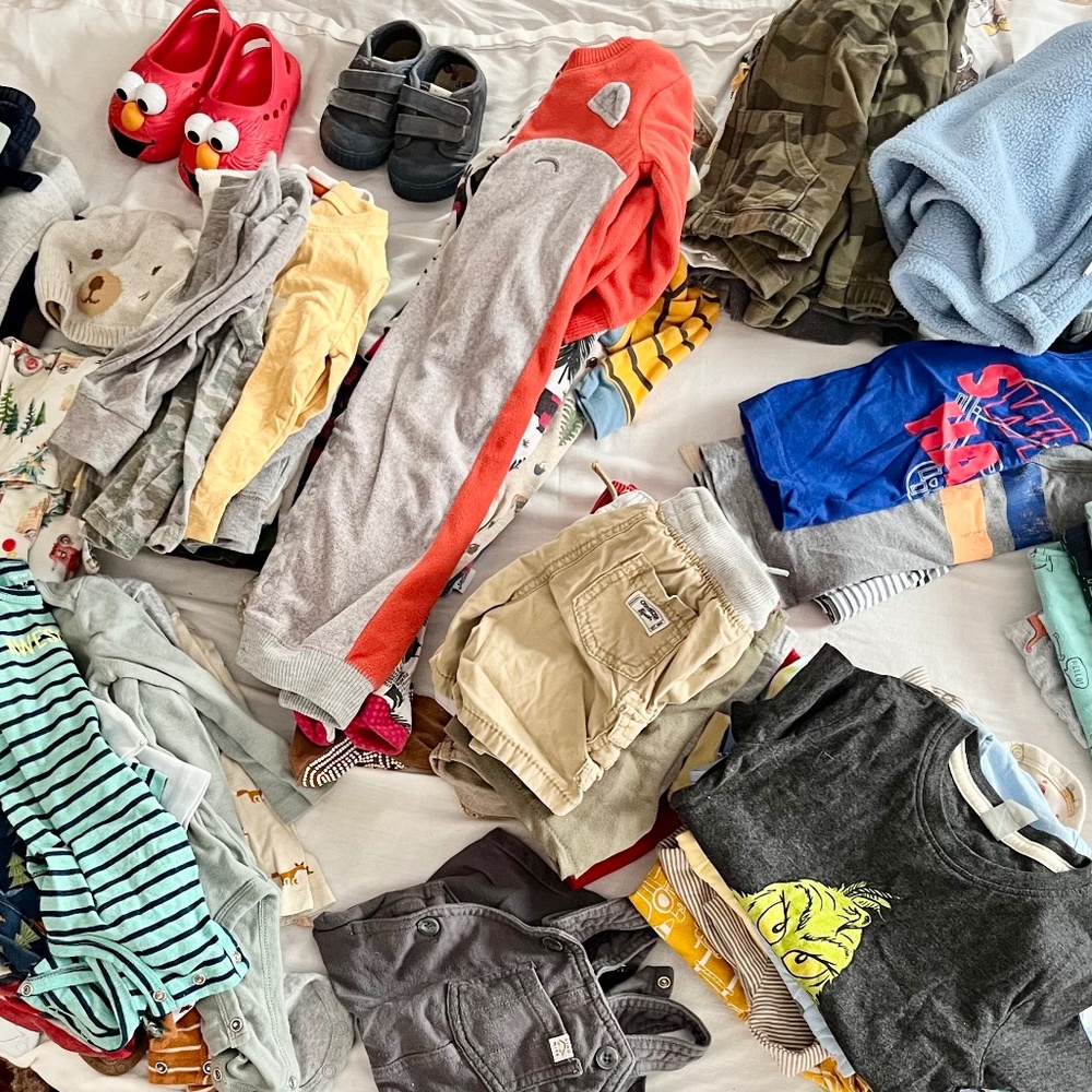 Huge lot of 12-18 month boys lot/bundle, over 50 pieces!